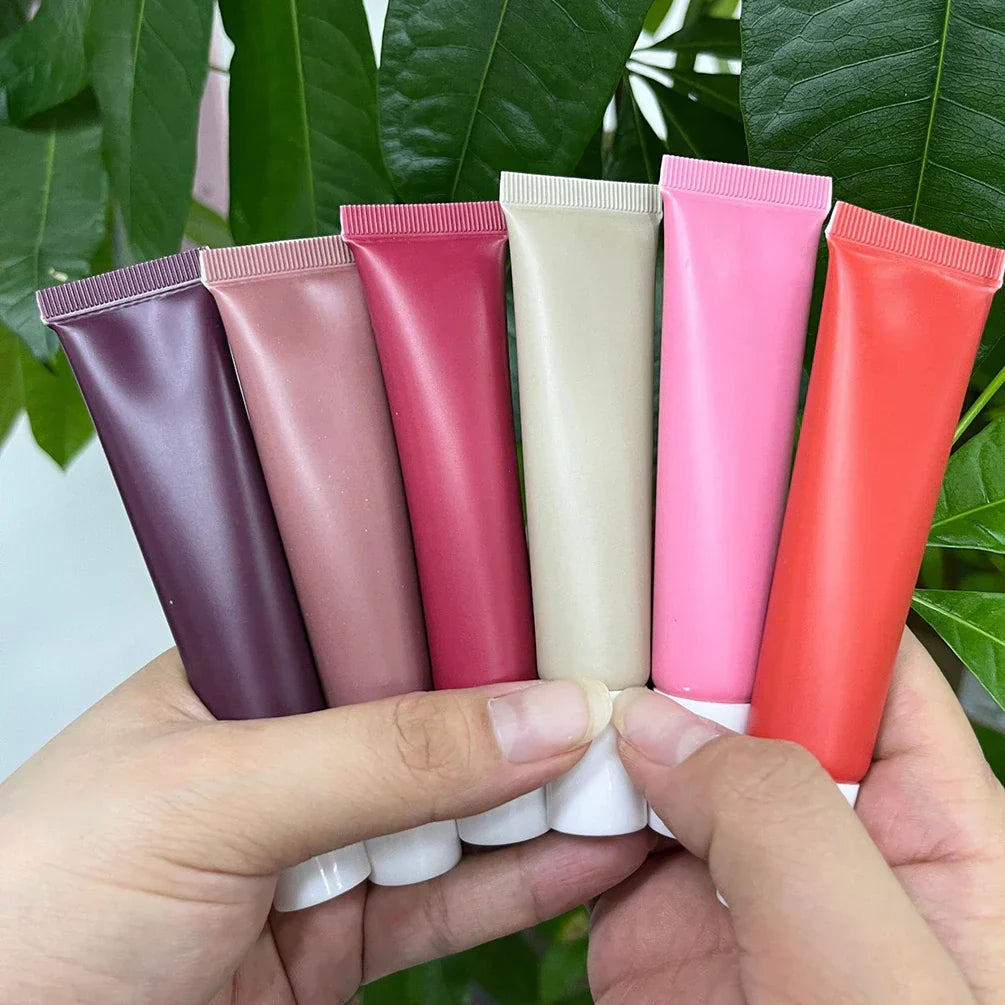 Customized logo water light glass high moisturizing lip gloss