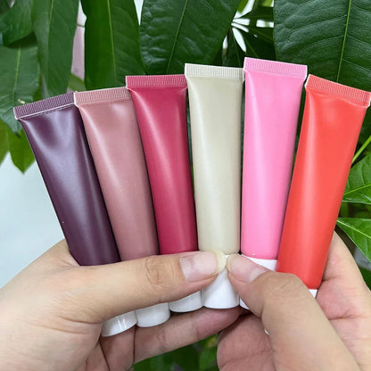 Customized logo water light glass high moisturizing lip gloss